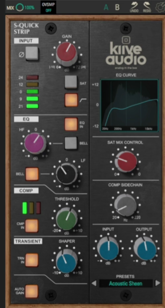 Solid State Logic S-Quick Strip